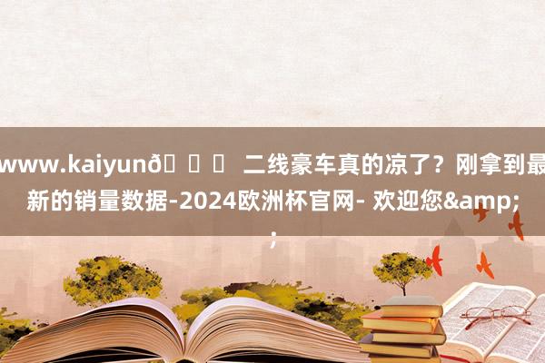 www.kaiyun🚗 二线豪车真的凉了？刚拿到最新的销量数据-2024欧洲杯官网- 欢迎您&